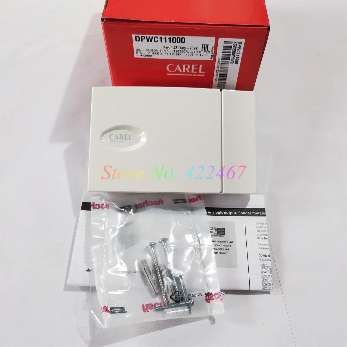 CAREL Новый оригинальный датчик температуры и влажности DPWC 111000