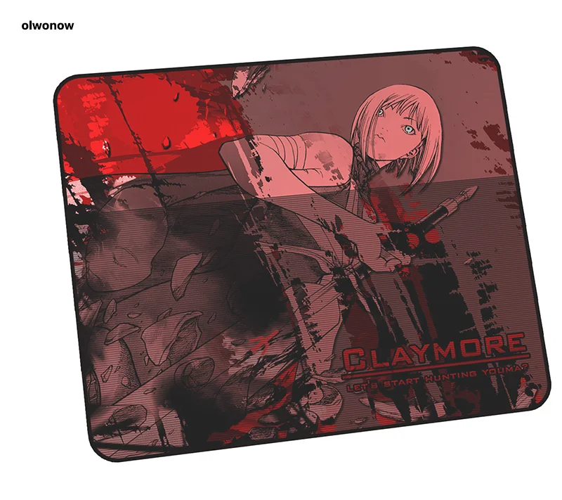 Новое поступление, коврик для мыши claymore 30x25 см, лучшие игровые коврики для мыши, персонализированные коврики для мыши с заблокированными краями, коврик для мыши s, коврик для клавиатуры и ПК