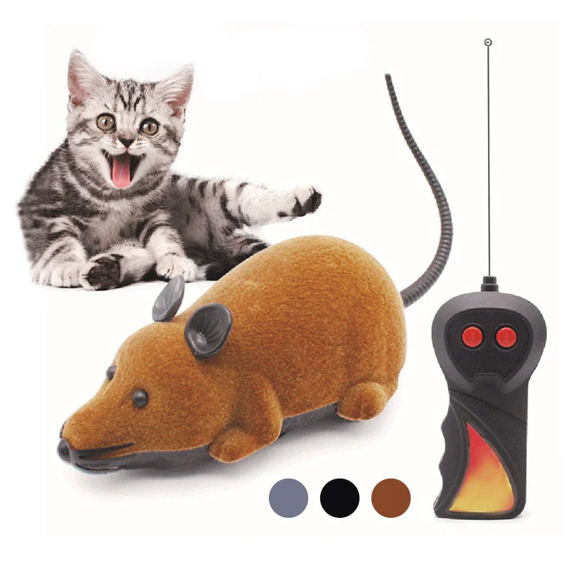 

Умный автоматический электрический пульт дистанционного управления с батареей, интерактивные игрушки для кошек, мышь, движущиеся царапины