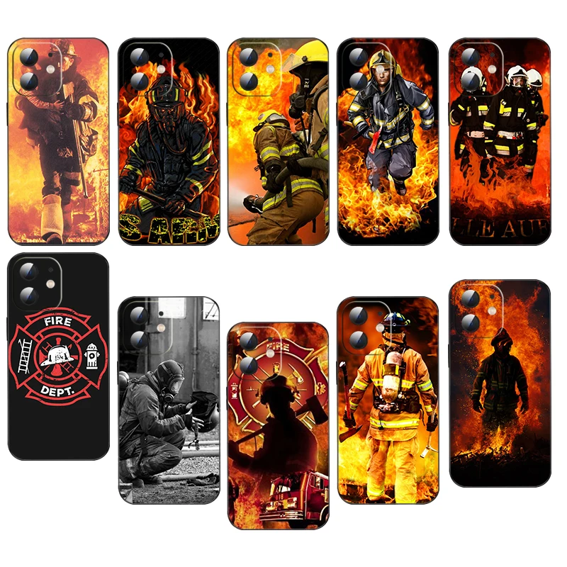 Мягкий силиконовый чехол HG2 Fireman Heroes для Moto G 5G G9 G30 G50 G60 G52 E7 Power E32