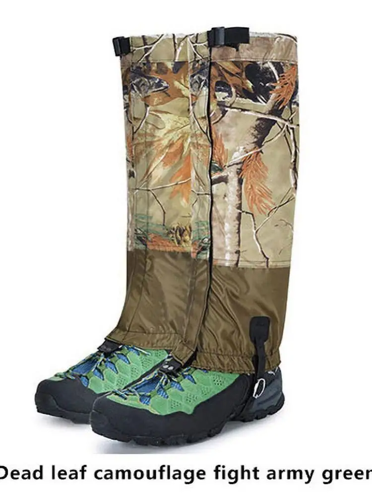 

Походные водонепроницаемые дышащие гетры, двухслойные высокие леггинсы, зимние леггинсы с запахом