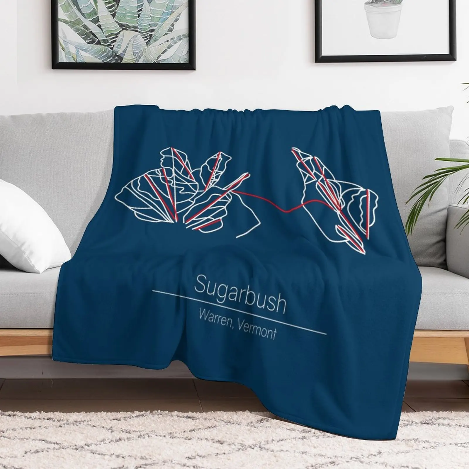 Покрывало Sugarbush для дивана на Хэллоуин