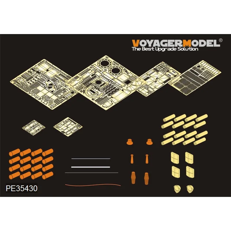 Модель Voyager PE35430 в масштабе 1/35 современный USMC M1A1 Abrams Basic (для TAMIYA35369)