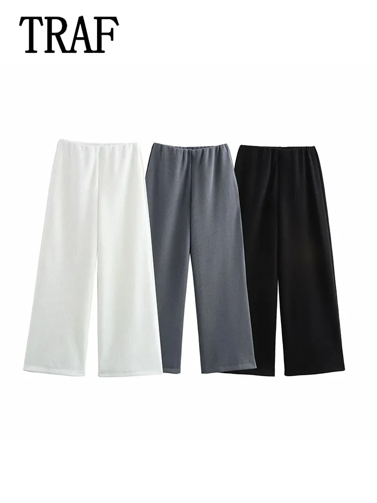 Женская одежда TRAF женский комплект из 2 предметов новый модный топ с короткими