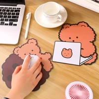lovely cute bear animal mouse pad desk big mat pads waterproof office home decoration cup mat antislip girls boys room