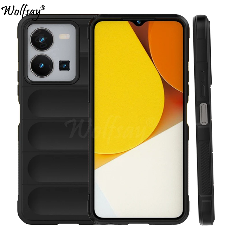 

Shockproof Phone Case For Vivo Y22S Case Bumper Anti-knock Silicone Full Back Cover For Vivo Y22S Case For Vivo Y22S Y22 Y35 4G