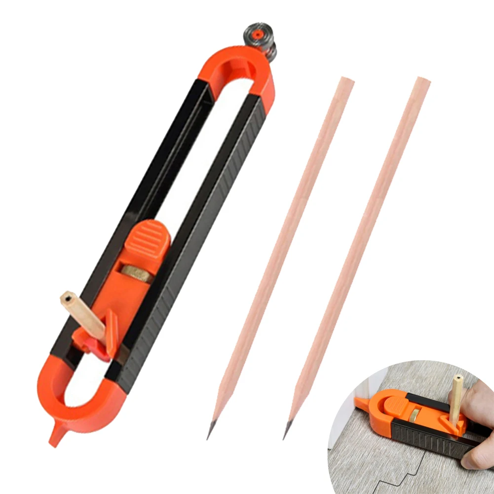 

Contour Gauge Copy Gauge W Lock Woodworking Measurement Shape Gauge Irregular Amount Radian Scribing Ruler Carpenter Pencil