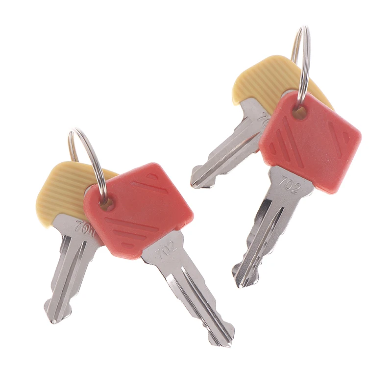 2 комплекта ключей зажигания вилочный погрузчик Ant Still Jungheinrich 702 красный