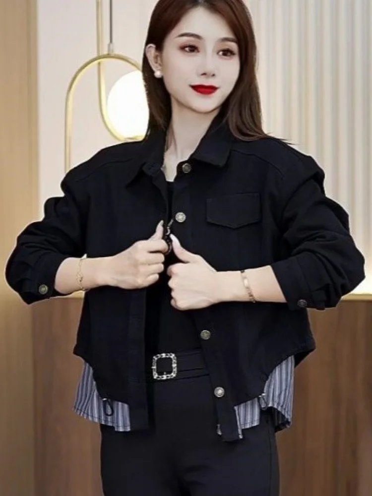 Осень 2024 новое элегантное универсальное утягивающее свободное повседневное