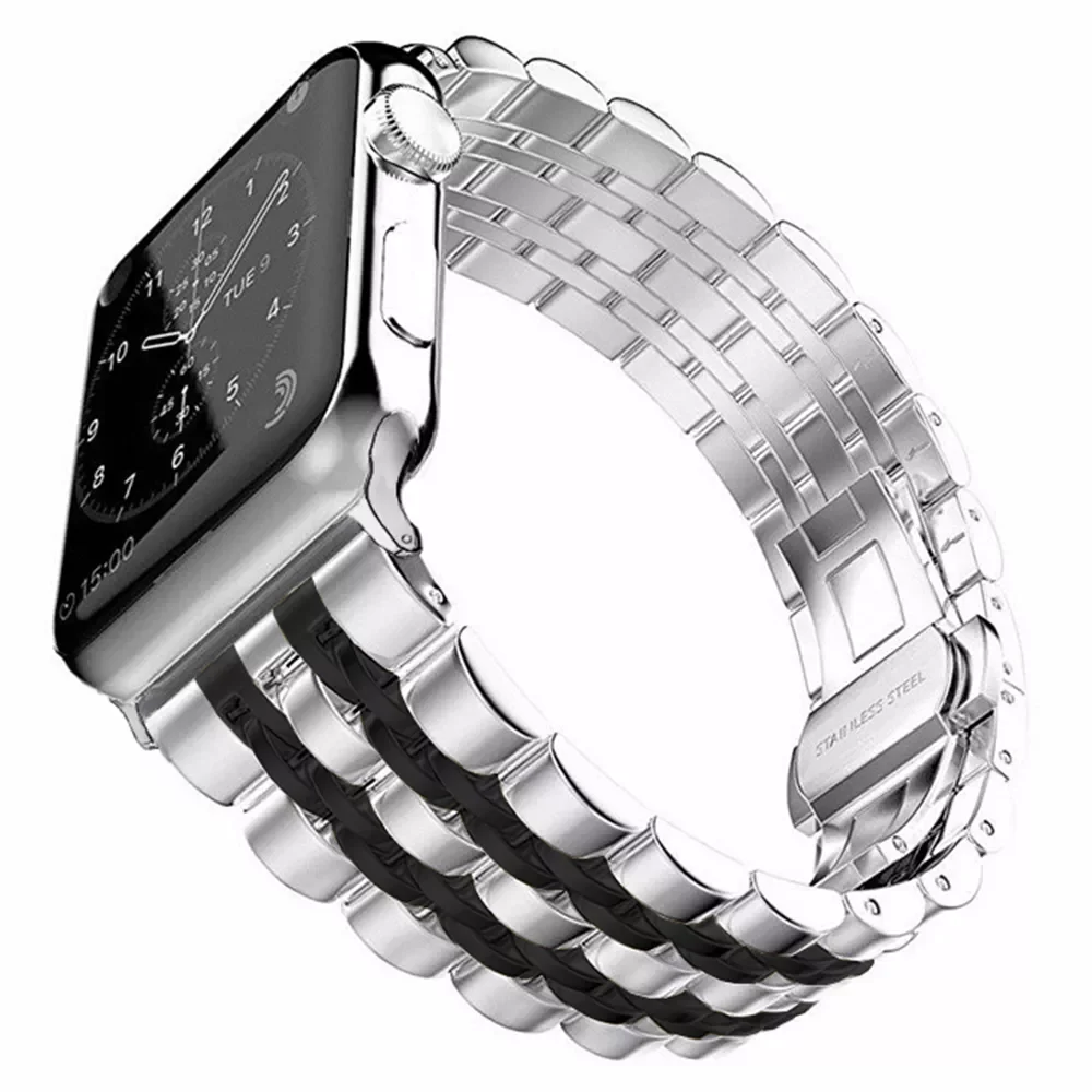 Stainless Steel Band for Apple Watch Series 6 se 5 4 38mm Smartwatch Replacement Bands bracelet for iwatch 42 40mm wrist strap