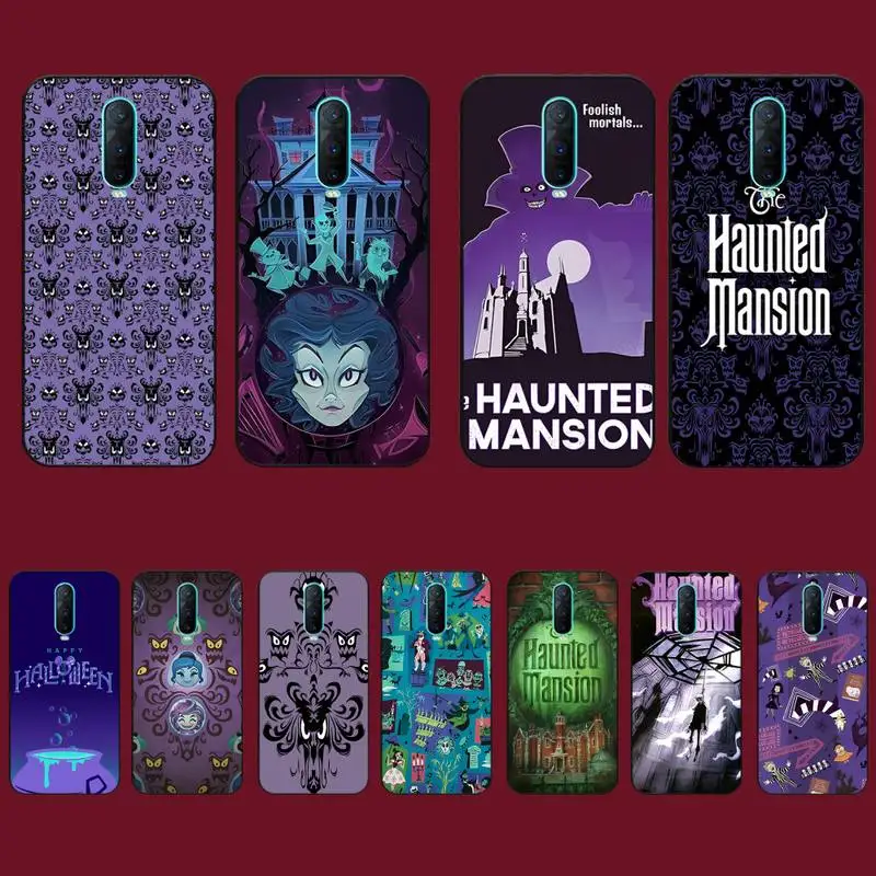 

H-Haunted Mansion Phone Case for Vivo Y91C Y11 17 19 17 67 81 Oppo A9 2020 Realme c3