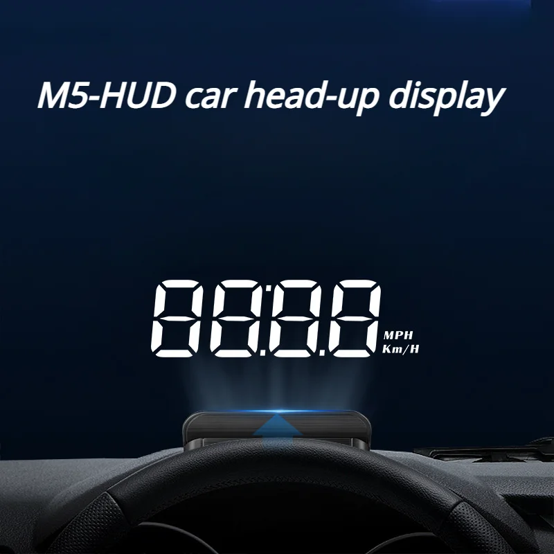 

M5 HUD Car Head-up Display Speedometer Display Windshield Car Speedometer Projector for All Cars