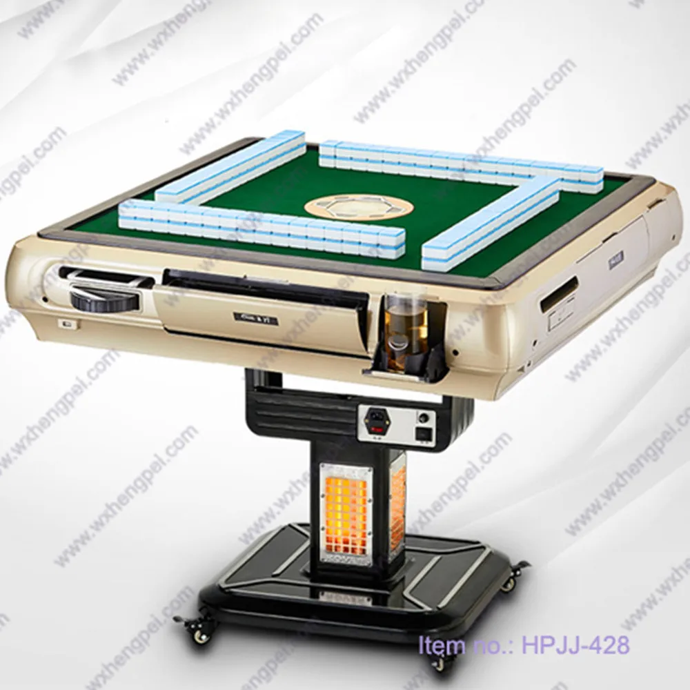 Складной автоматический стол для Маджонга с функцией подогрева/стол мобильной