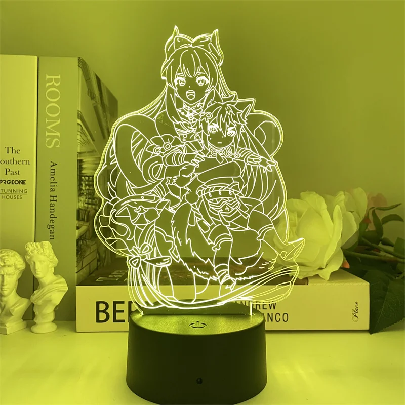 

Impact Gorou Sangonomiya Kokomi Night light 3DS ymphony lights Cartoon model bedroom decoration scenery led usb light