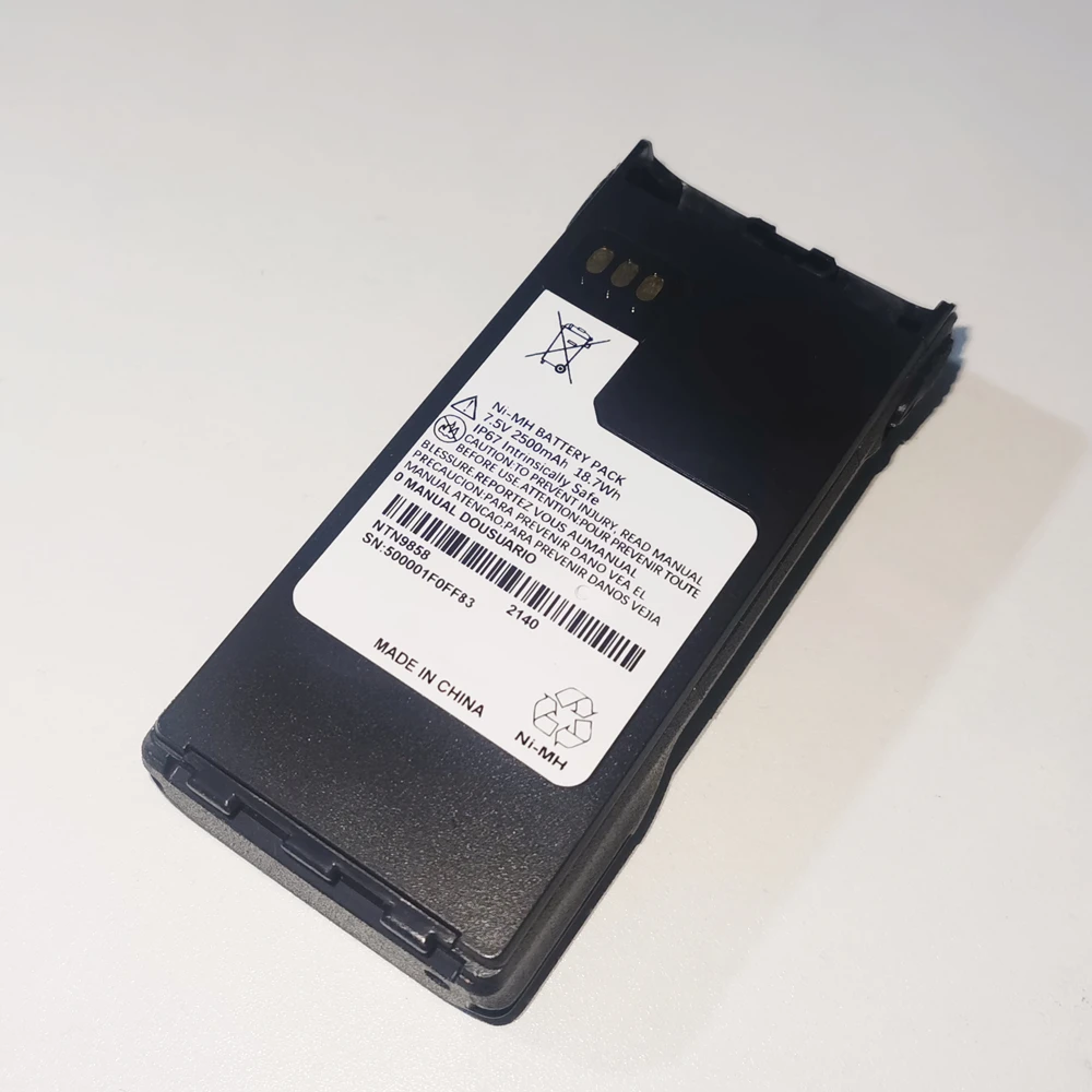 

Три штуки, 7,5 в, 2410 мА/ч, без импрес, NiMH аккумулятор для NTN9858, для Motorola XTS PR радиостанций XTS2500, XTS1500, PR1500, MT1500