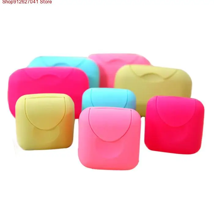 

Fashion Soap Box Shower Plate Hiking Bathroom Home Case Container Travel Holder Dish New Candy Color Hot