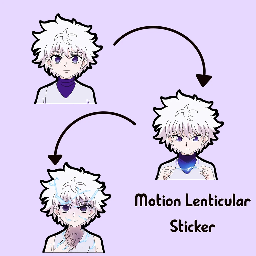 

Killua 3D наклейка для холодильника