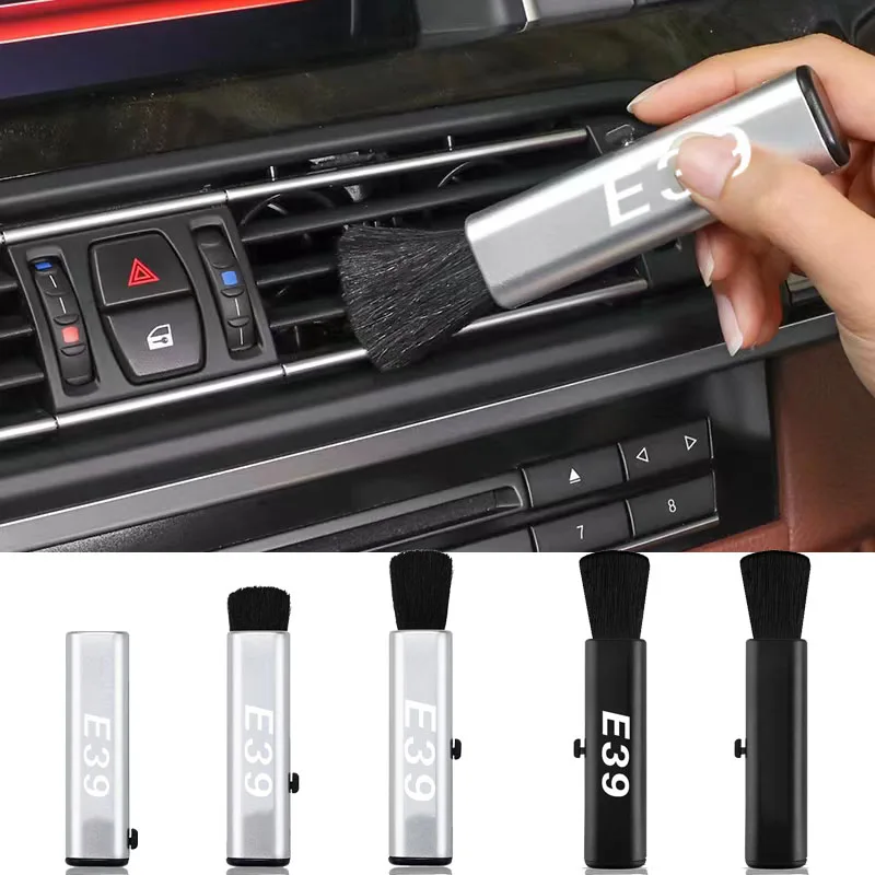 

Car Dust Brush Air Outlet Cleaning Retractable Soft Brush for BMW E39 E36 E34 E46 E53 E60 E61 X1 X3 X4 X5 X6 X7 Z4 M Performance