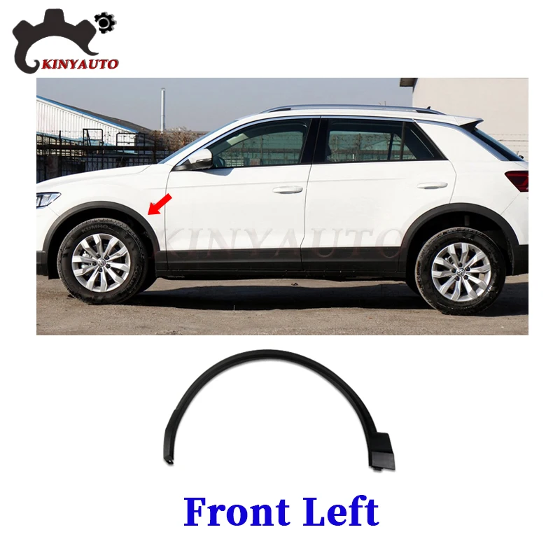 

Для Volkswagen T-ROC 2018 19 20 21 22, накладка на крыло для бровей, удлинитель колесных арок, отделка