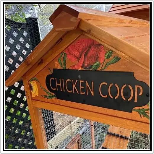 Деревенский Курятник Металлическая Вывеска Настенное Искусство 14x4 5 Дюймов С