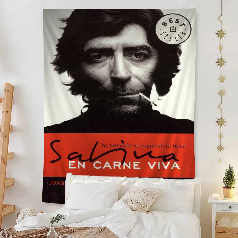 Хоакин Сабина музыкант DIY настенный гобелен хиппи цветок настенные ковры Декор