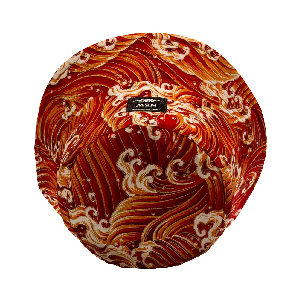 Японская двусторонняя рыбацкая шляпа в винтажном стиле с защитой от солнца в уличной моде, персональность корейской хип-хоп волны, кепка для женщин и мужчин.