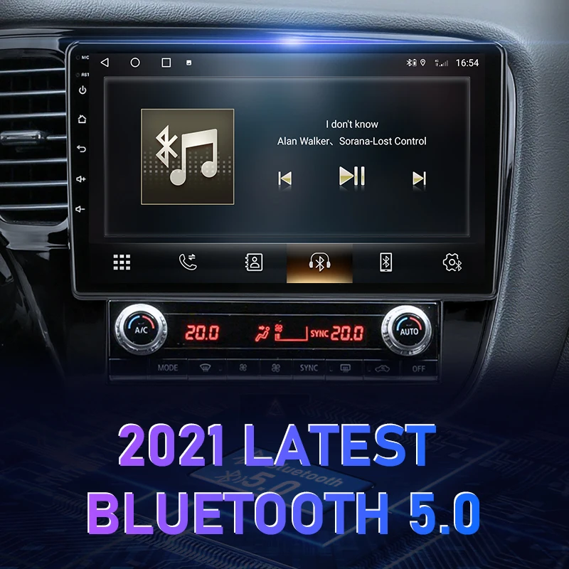$104.49 2din Android 11 For Mitsubishi Outlander 3 III GF0W GG0W 2018 - 2021 Car Radio Multimidia Video Player GPS Navigation Stereo 4G