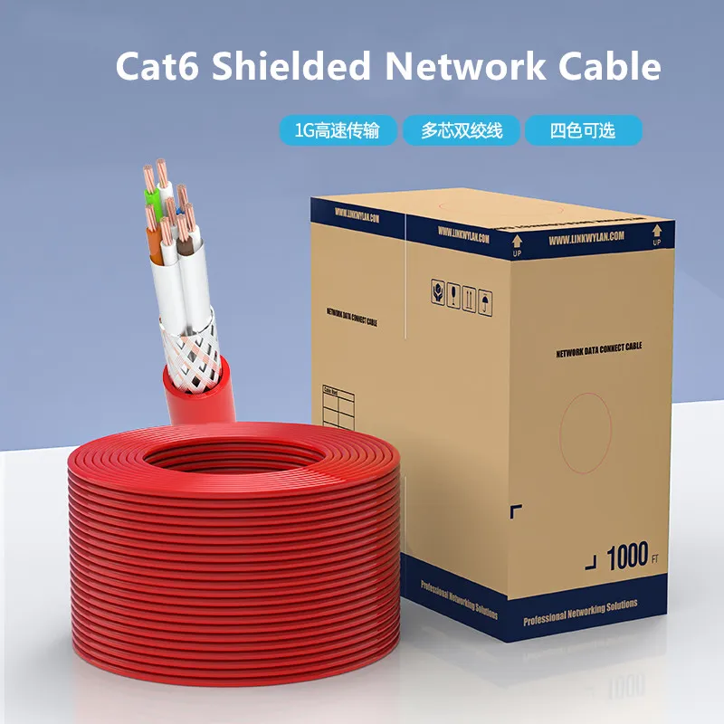 Ethernet-Кабель Cat 6 SFTP RJ 45 патч-корд для домашнего маршрутизатора компьютера ноутбука