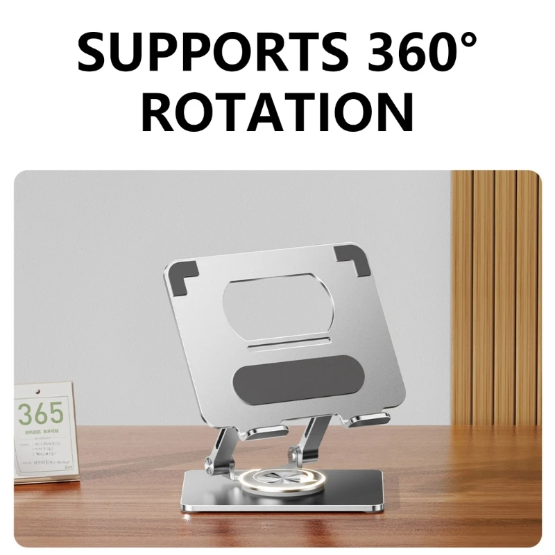 Многоугольная подставка для планшета с функцией вращения на 360 градусов и