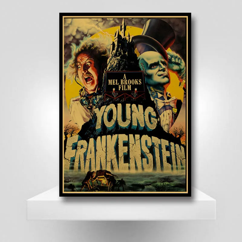 Постер классического старого фильма винтажные постеры из крафт-бумаги и принты