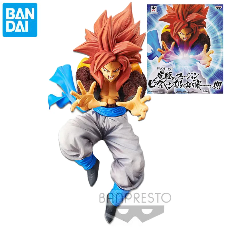 

Фигурки героев мультфильма бандаи, аниме «Драконий жемчуг», GT, Gogeta Super Saiyan 4, Коллекционная модель из ПВХ, игрушка, подарок на день рождения