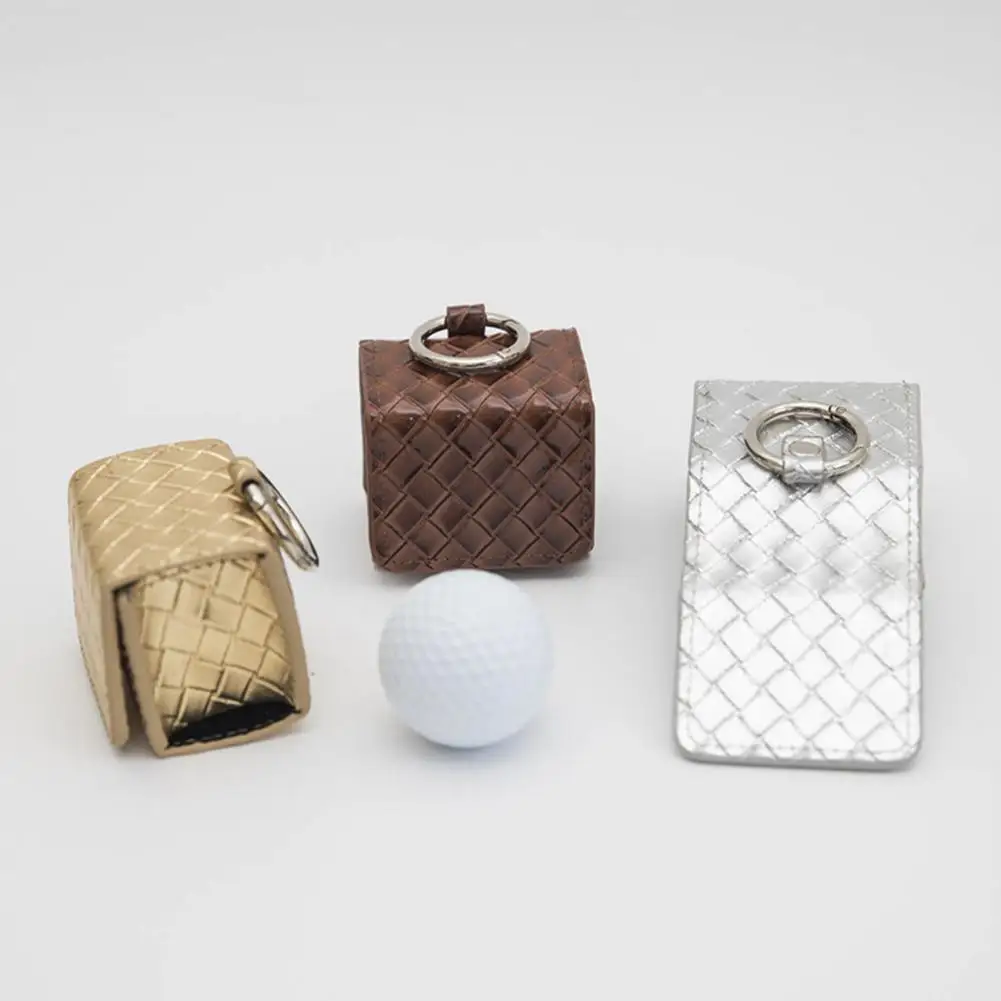 

Good Toughness Corrosion Resistant Square Shape Golf Ball Waist Case for Golf Lover