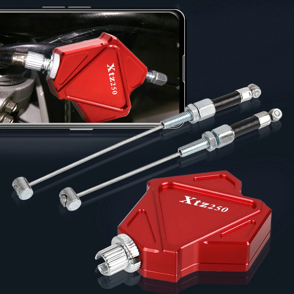 

Для YAMAHA XTZ250 XTZ 250 2006-2017 2016 Мотоциклетные аксессуары CNC алюминиевая универсальная короткая трюковая легко тянущаяся система рычага сцепления