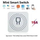 16A Мини Смарт Wi-Fi для переключателя сделай сам поддерживает связь с 2-мя способ Управление, система автоматического управления 