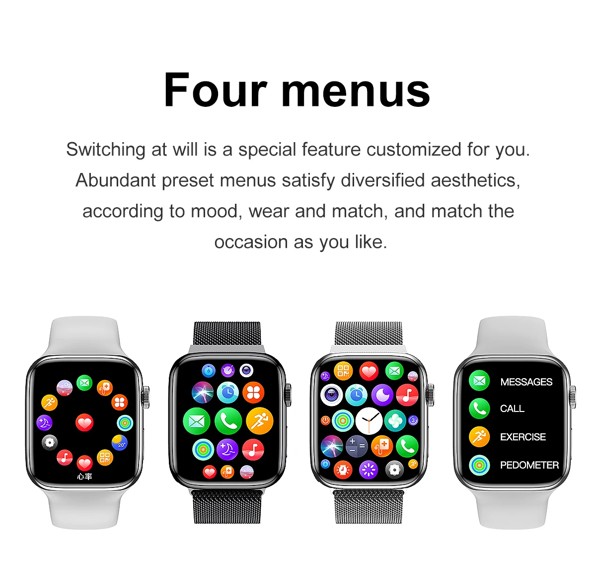 2022 Смарт-часы S7 PRO MAX Беспроводная зарядка Bluetooth звонки Мужской Женский