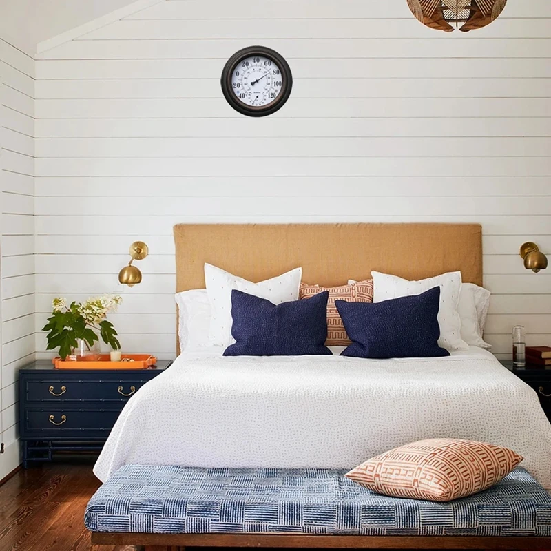 20 см антикварный внутренний уличный термометр гигрометр измеритель температуры