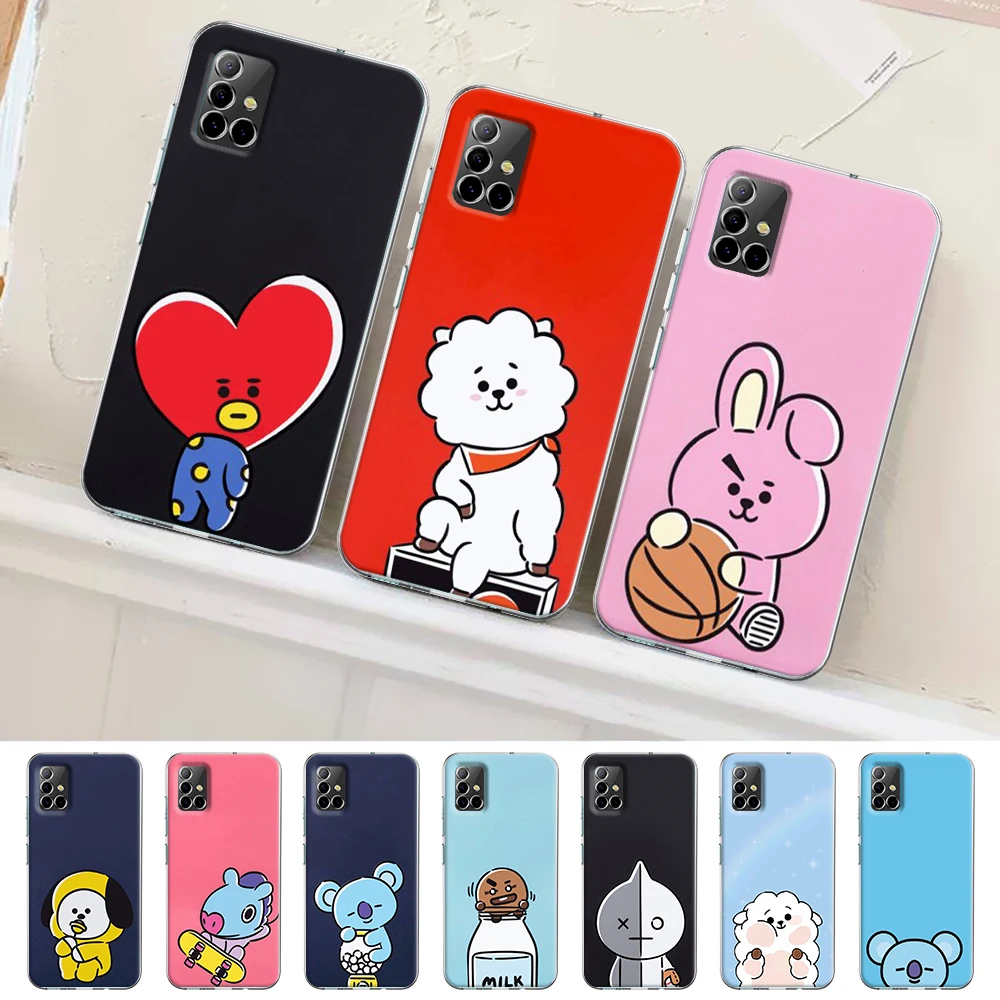 

Cartoon Kpop Funny Case for Samsung Galaxy A53 A13 A52 A12 A51 A32 A71 A21s A31 A72 A02s A41 A11 A42 A03s TPU Soft Phone Cover