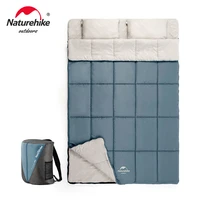 naturehike sleeping bag outdoor double cotton sleeping bag spring waterproof camping sleeping bag hiking backpack sleeping bag
