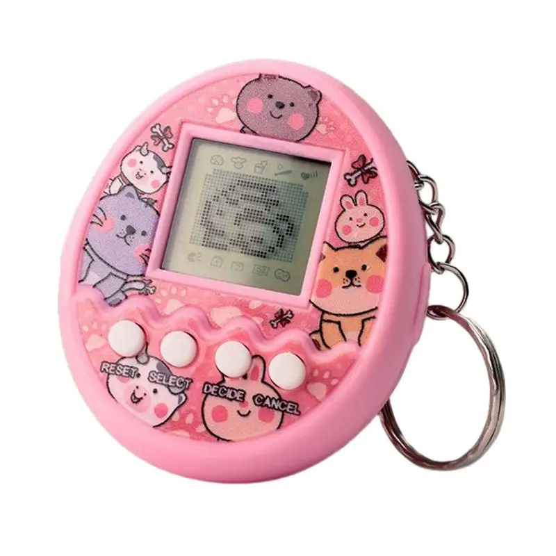 

Tamagotchis Electronic Pet Machine Keychain Portable Pet InVirtual Cyber Pet Keychain E-pet Interactive Toy Console Keyring Gift