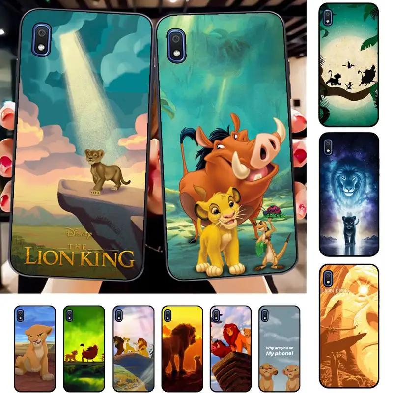 

Disney Lion King Phone Case for Samsung A51 01 50 71 21S 70 31 40 30 10 20 S E 11 91 A7 A8 2018