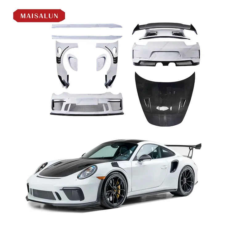 Хохматеринги-Карбон-кароссерия-комплект im GT3 RS-стиле для 911/991.2 с воробьем задний