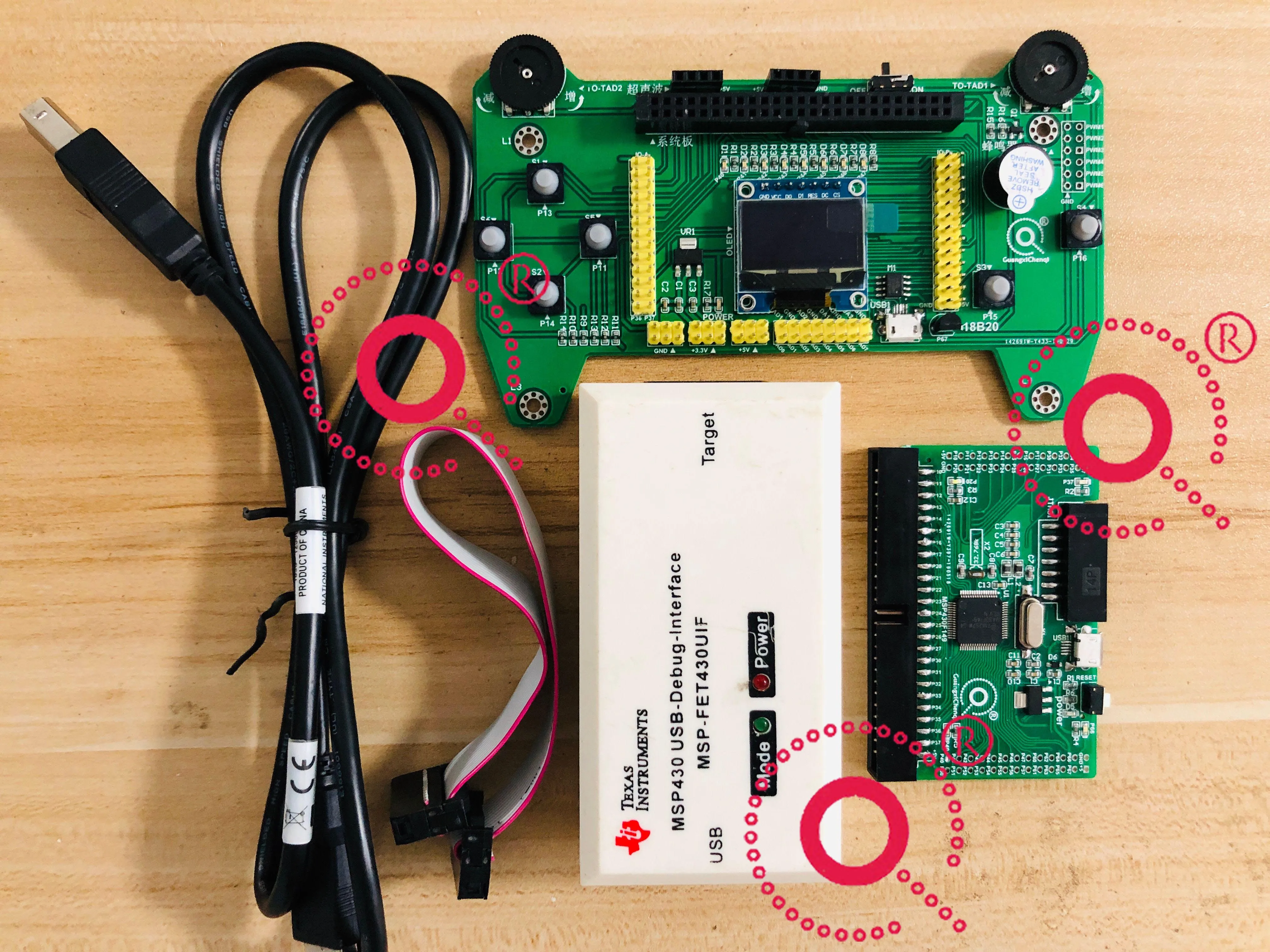 

Lab Kit Accessories/MSP430/C51/STM32F