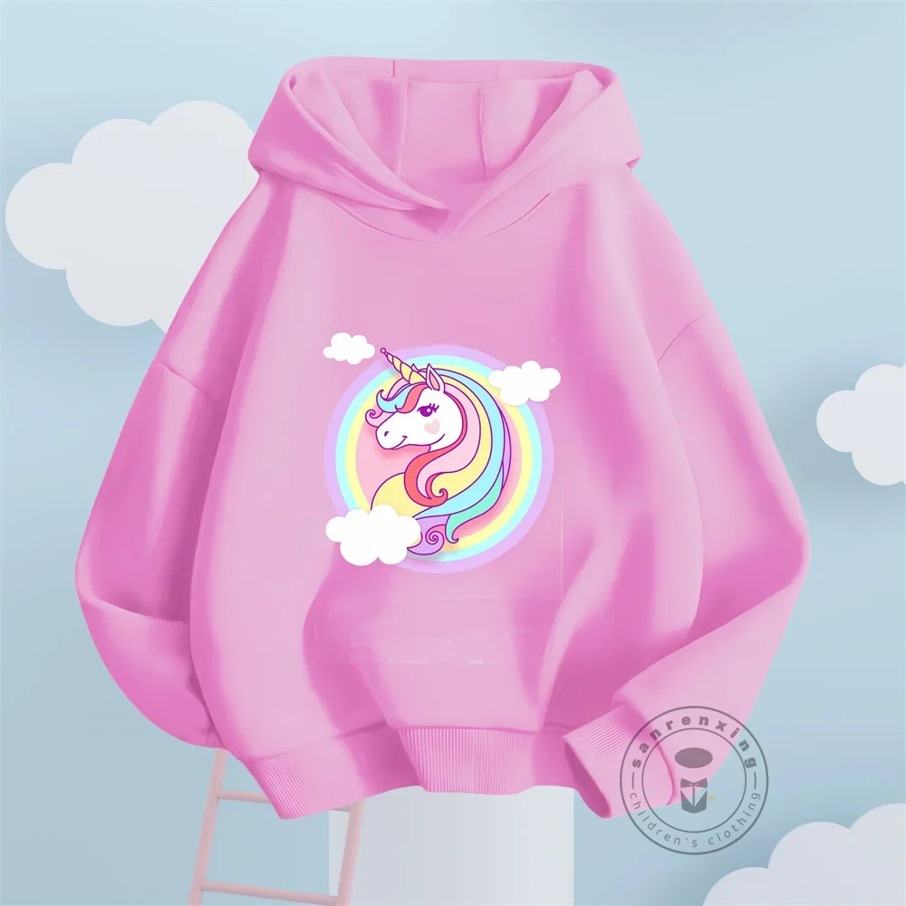 Детская толстовка с длинным рукавом на возраст 2-16 лет