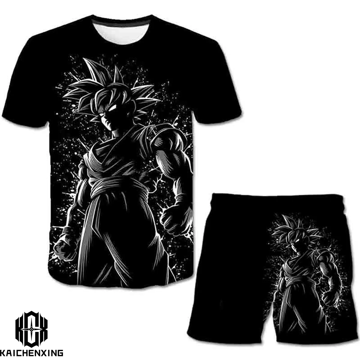 

Summer Boys Dragon Ball Clothing Sets Children Boys Kids Fashion Goku Vegeta T-shit+Shorts 2pcs Suits Cartoon Tracksuits