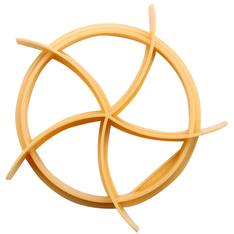 Plastic Pastry Cutter Dough Cookie Press Homemade Bread Rolls Stamp Baking Mold