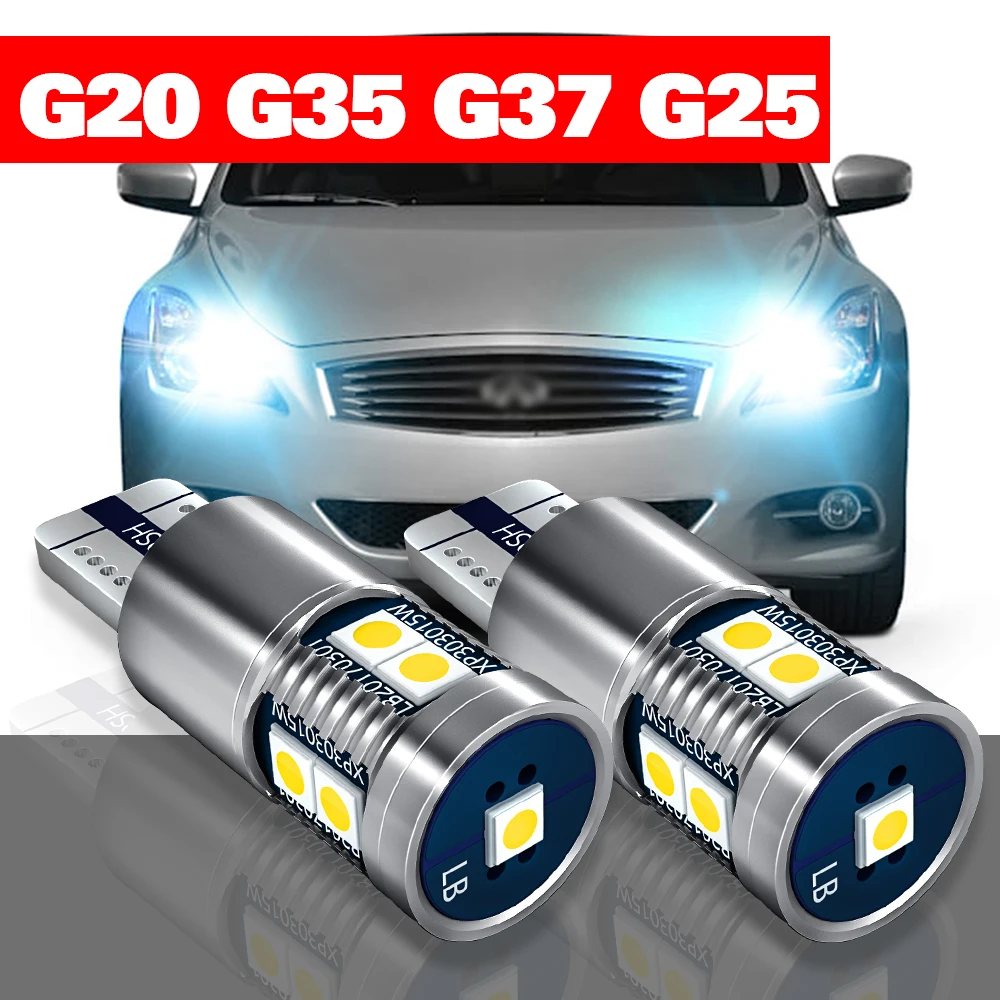

For Infiniti G20 G35 G37 G25 1999-2013 Accessories 2pcs LED Parking Light Clearance Lamp 2005 2006 2007 2008 2009 2010 2011 2012