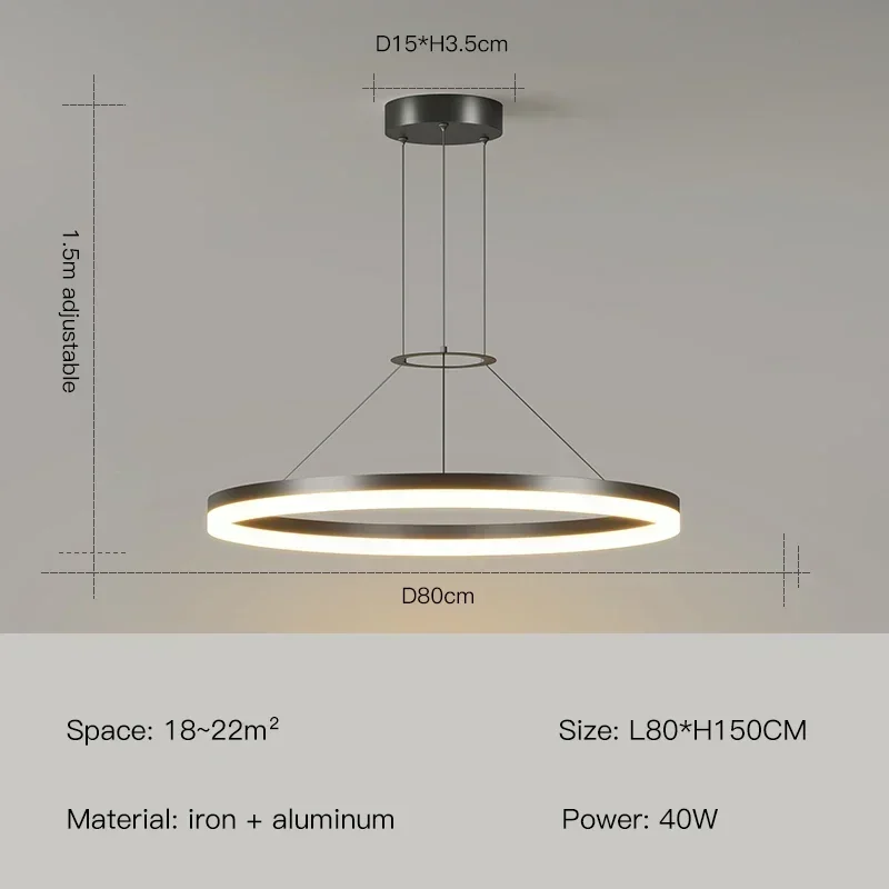 

Подвесные светильники EYE SEA, круглые, черные/белые, LED