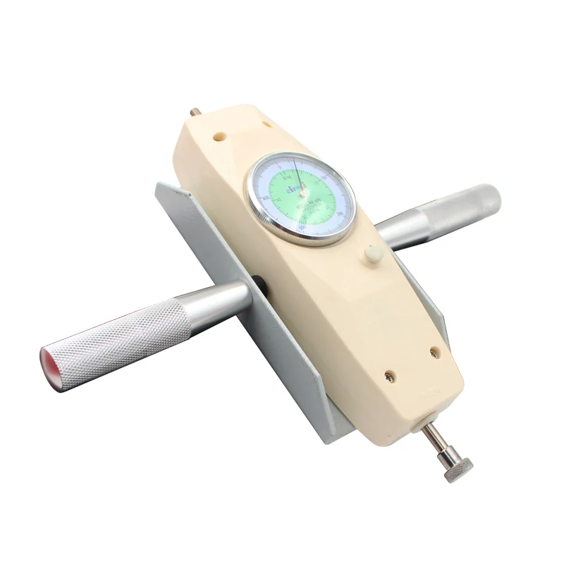 

Portable analog push pull force gauge for sale with hook clamp