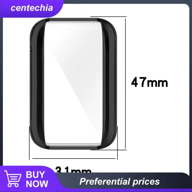 

Smart Watch Accessories Tpu Soft Rubber For Xiaomi Band 7pro Electroplating All-inclusive Protective Shell Protective Case