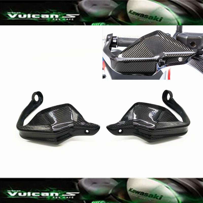 

FOR Kawasaki Vulcan S 650 VN650 Vulcan S 650 SE 2014-2021 Motorcycle Accessories Carbon Fiber Handlebar Guard Hand Protector